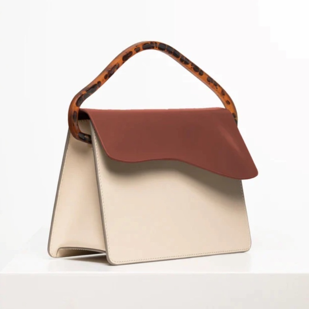 Naturae Sacra Aiges Crossbody Bag in Beige Retro Brown